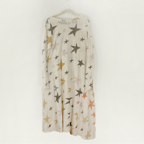 Magnolia Pearl Dylan T Star Cream Boho Dress - Picture 4 of 6